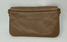 Load image into Gallery viewer, Authentic Marc By Marc Jacobs Womens Brown Leather Pebbled Clutch Purse
