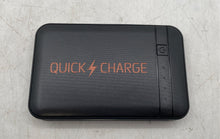 Load image into Gallery viewer, EnerPlex QuickCharge QC8000BK Black 8000mAh Portable Power Bank Not Tested
