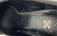 Load image into Gallery viewer, Vince Camuto Womens Chelivia Black Leather Block Heel Loafer Shoes Size 9.5M
