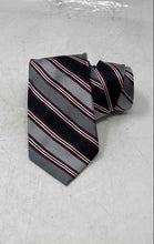 Load image into Gallery viewer, Corsini Sevenfold Collection Mens Multicolor Striped Adjustable Designer Necktie

