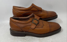 Load image into Gallery viewer, Filanto Easy Life Mens Brown Leather Cap Toe Monk Strap Dress Shoes Size 9
