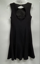 Load image into Gallery viewer, Karl Lagerfeld Womens Black Sleeveless Cut-Out Back-Zip Sheath Dress Size 4

