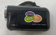 Load image into Gallery viewer, Global Model DV-136ZB-128 Black 3.1MP 4x Zoom Digital Video Camera Not Tested
