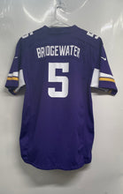 Load image into Gallery viewer, Nike Mens On Field Purple Minnesota Vikings Teddy Bridgewater #5 Jersey Size XL
