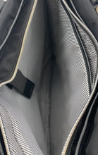 Load image into Gallery viewer, Kenneth Cole Reaction Womens Black Inner Pocket Bottom Studs Satchel Purse
