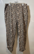 Load image into Gallery viewer, Banana Republic Womens Multicolor Animal Print Pockets Hayden Ankle Pants Sz 14
