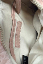 Load image into Gallery viewer, Kendall &amp; Kylie Womens Pink Fluffy Mini Crossbody Tote Bag With Tags
