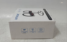 Load image into Gallery viewer, Letscom U8I Black Bluetooth Wireless Sport Headphones In Box Factory Sealed
