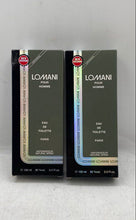 Load image into Gallery viewer, Set Of 2 Pcs Lomani Blue Green Eau De Toilette 100ML Fragrance Perfume Bottle
