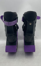 Load image into Gallery viewer, Madd Gear Kids Boosters Black And Purple Rubber Soles Bouncing Boots Size M
