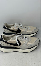 Load image into Gallery viewer, Nike Womens Phoenix Waffle Beige Black Low Top Lace-Up Sneaker Shoes Size 11
