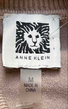 Load image into Gallery viewer, Anne Klein Womens Beige Short Sleeve Turtleneck Pullover Sweater Size Medium
