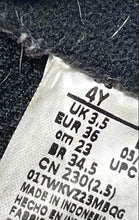 Load image into Gallery viewer, Nike Boys Air Force 1 '07 White Black Leather Lace-Up Sneaker Shoes Size 4Y
