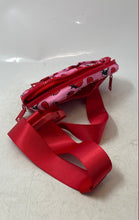 Load image into Gallery viewer, Womens Pink Red Hello Kitty Adjustable Strap Inner Pockets Shoulder Purse

