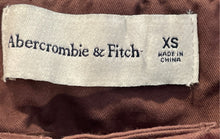 Load image into Gallery viewer, Abercrombie &amp; Fitch Womens Brown Pockets Flat Front Wide-Leg Trousers Pants XS
