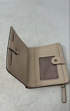 Load image into Gallery viewer, Kate Spade New York Womens Beige Leather Credit Card Slots Bifold Wallet
