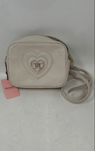 Load image into Gallery viewer, Juicy Couture Womens Only You N Me White Faux Leather Crossbody Bag With Tag
