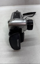 Load image into Gallery viewer, Sharp Viewcam VL-H860 Hi-8/8MM Black Silver Analog Camcorder Not Tested
