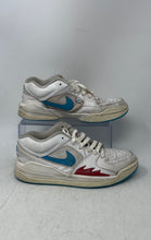 Load image into Gallery viewer, Nike Womens Air Jordan Stadium 90 FB2269-100 White Blue Red Sneaker Shoes Sz 8.5
