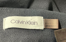 Load image into Gallery viewer, Calvin Klein Womens Blue Flat Front Slash Pockets Straight Leg Dress Pants Sz 8P

