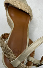 Load image into Gallery viewer, Castaner Womens Fresa Beige Open Toe Block Heel Platform Sandals Size 39

