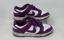 Load image into Gallery viewer, Nike Mens Dunk Low Violet White Low Top Lace-Up Sneaker Shoes Size 6.5
