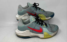 Load image into Gallery viewer, Nike Mens Air Max Impact 4 DM1124-301 Green Orange Blue Basketball Shoes Size 9
