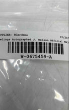 Load image into Gallery viewer, Rawlings White J. Nelson Autographed Official Major League Baseball Ball
