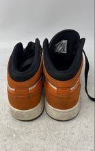 Load image into Gallery viewer, Nike Boys Air Jordan 1 Mid 554725-058 Black White Orange Sneakers Shoes Size 6Y
