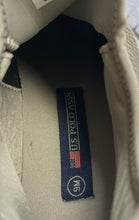 Load image into Gallery viewer, U.S. Polo Assn. Womens Gray Lace-Up Low Top Round Toe Sneakers Shoes Size 9
