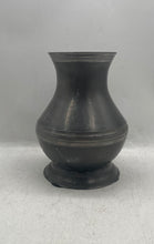 Load image into Gallery viewer, Silver-Tone Round Base 224 Freestanding Decorative Collectible Vase
