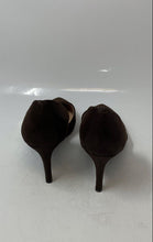 Load image into Gallery viewer, Bandolino Womens Grenow Brown Pointed Toe Slip-On Kitten D'Orsay Heels Size 8.5M
