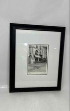 Load image into Gallery viewer, Black White Titled Paris Cafe Wall Art Framed Photo Print By Artist Connie Begg

