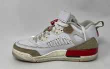 Load image into Gallery viewer, Authentic Nike Boys Air Jordan Spizike Low Red White Sneaker Shoes Size 5Y Worn
