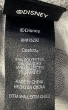 Load image into Gallery viewer, Disney Womens Gray Long Sleeve Top And Pants 2-Piece Pajama Set Size XS
