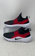 Load image into Gallery viewer, Nike Kids Flex Runner 4 IF2893-606 Black Red Slip-On Sneaker Shoes Size 6Y
