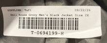 Load image into Gallery viewer, Dollhouse Groovy Mens Black Long Sleeve Full-Zip Bomber Jacket Size 2X
