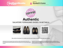 Load image into Gallery viewer, Authentic Salvatore Ferragamo Womens Brown Loafers Shoes Size 8 AA Damaged
