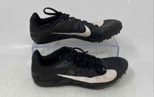 Load image into Gallery viewer, Nike Mens Zoom Rival S9 Black White Lace-Up Low Top Track &amp; Field Cleats Sz 3.5
