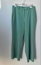 Load image into Gallery viewer, White House Black Market Womens Green Flat Front Pockets Dress Pants Size 10
