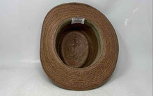 Load image into Gallery viewer, The Scala Collection Womens Brown Woven Wide Brim Fedora Hat Size X-Large
