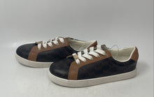 Load image into Gallery viewer, Michael Kors Girls Jem Ralley Brown Signature Print Low-Top Sneaker Shoes Size 4
