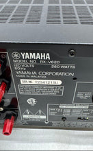 Load image into Gallery viewer, Yamaha Model RX-V620 Black Natural Sound Home Theater AV Receiver Not Tested
