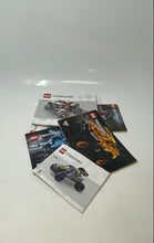 Load image into Gallery viewer, Lot Of 7 Pcs Assorted Lego Technic Large Print Mixed Instruction Manuals Age 3+
