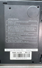 Load image into Gallery viewer, Audiovox Model No D1708 7-Inch Widescreen Portable DVD Player w/ Case Not Tested
