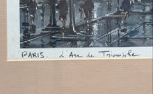 Load image into Gallery viewer, Paris. L'Arc De Triomphe By French Impressionist Artist Maurice Legendre Print
