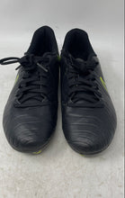 Load image into Gallery viewer, Nike Unisex Kids Tiempo Legend 10 Club MG Black Neon Soccer Cleats Size 5.5Y
