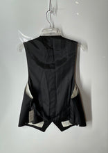 Load image into Gallery viewer, Lauren Ralph Lauren Mens Hagman Black Sleeveless Pockets Suit Vest 44R With Tags
