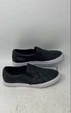 Load image into Gallery viewer, Nine West Womens Lala 3 White Black Quilted Slip-On Sneaker Shoes Size 8M
