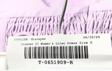 Load image into Gallery viewer, Forever 21 Womens Lilac Sweetheart Neck Spaghetti Strap Midi A-Line Dress Size S
